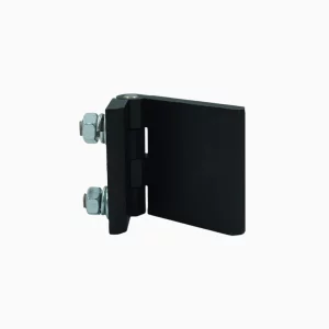 BISAGRA EXTERNA ZAMAK NEGRA 60x90 TIPO PARCHE 180 GRADOS