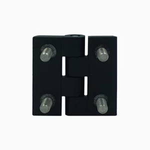 BISAGRA EXTERNA ZAMAK NEGRA 50x50 TIPO PARCHE 180 GRADOS