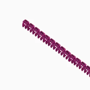 MARCA CABLE NUMERO 7 VIOLETA  (1,5 - 2,5 mm2) 30 U/T