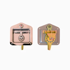 CERRADURA INOX TIPO T CON LLAVE