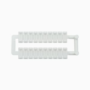 PLACA IDENTIFICACION PARA BORNE x 20 UNIDADES MORSETTI