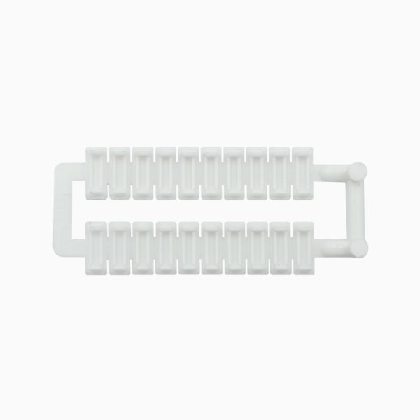 PLACA IDENTIFICACION PARA BORNE x 20 UNIDADES