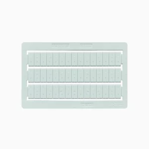 PLACA IDENTIFICACION BORNE @SCRIPT (5x12) 45P MORSETTI