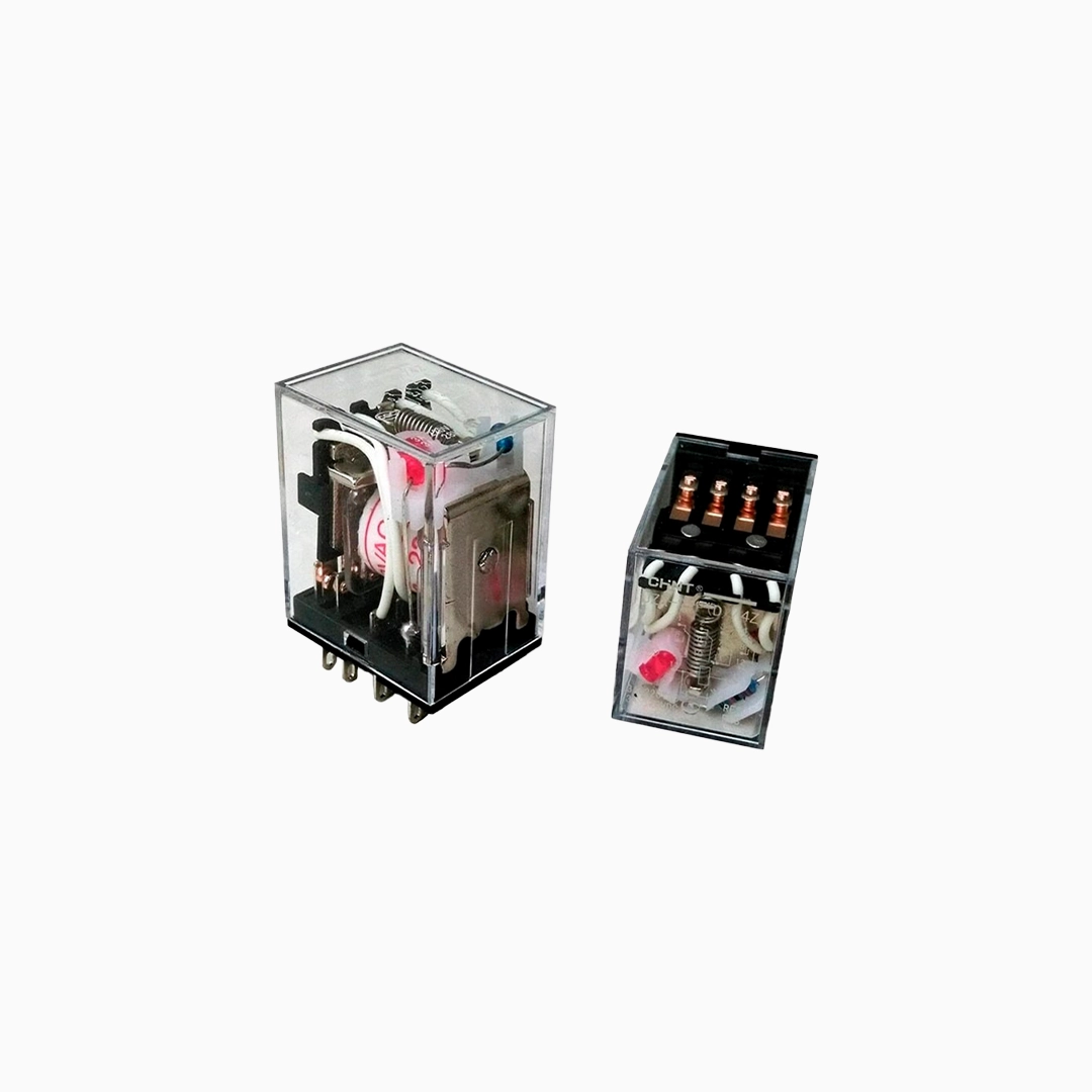 MINIRELE JZX, BOB 12VDC, 3NC/NA, CON INDICADOR LED - TascoChile