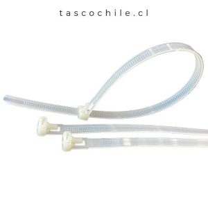 AMARRA PLASTICA REUTILIZABLE 300 x 7,6mm (100 U)