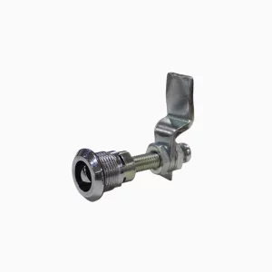 CHAPA ZAMAK CROMADA TIPO TRIANGULO AJUSTABLE CON PROLONGACION