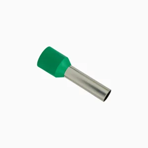 FERRULE 6mm (10 AWG) VERDE (100 U)