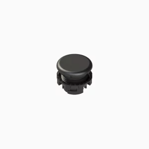 OBTURADOR NEGRO 22MM PIZZATO