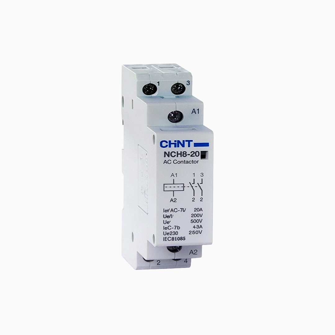CONTACTOR MODULAR 20A 230VAC 1NA+1NC 4KW AC1 - TascoChile