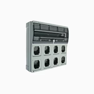 CUADRO DISTRIBUCION 8 BASES 22 DIN - PALAZZOLI