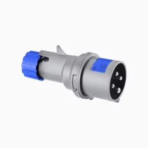 ENCHUFE VOLANTE MACHO 2P+T 16A 6h IP44 - PALAZZOLI