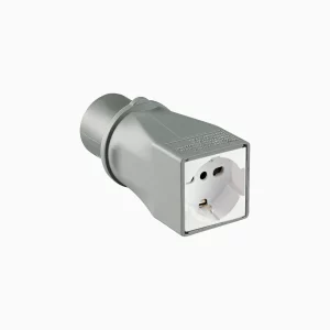 ADAPTADOR SIMPLE 2P+T 16A IP20 SCHUKO - PALAZZOLI