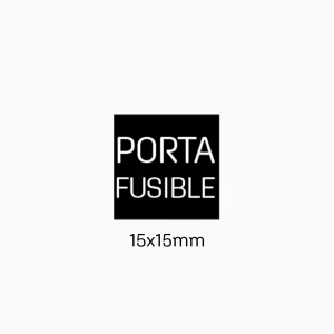 KIT 13 - PORTAFUSIBLE 15x15mm (x10 unidades)
