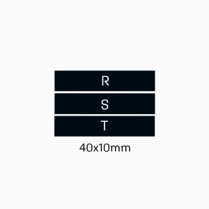 KIT 2 - R S T 40X10mm (x5 c/u)