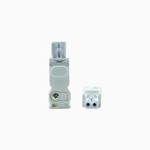 CONECTOR MACHO PARA LUMINARIAS NATURAL