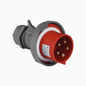ENCHUFE VOLANTE MACHO 3P+T 32A 6h IP67 - TP