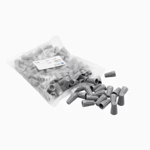 CONECTOR CONICO GRIS CON RESORTE 22-16 AWG 600V (100U) Nº11