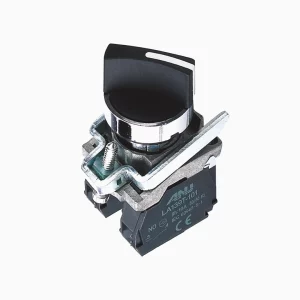 SELECTOR 2 POSICIONES METÁLICO MANETA CORTA 22mm NO+NC ANU