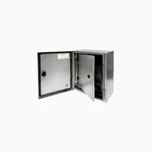 TABLERO 500 x 400 x 200mm INOX C/ PUERTA INTERIOR