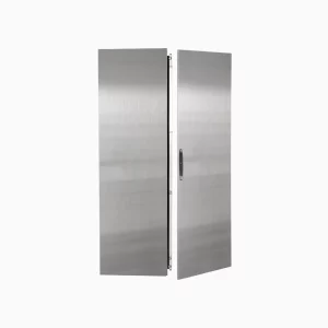 PUERTA PRINCIPAL INOX 2000 x 1000mm DOBLE HOJA