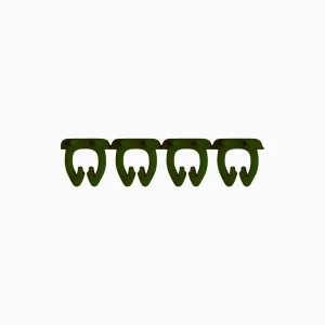 MARCA CABLES N°5 - VERDE (4,0 - 6,0mm2) ONKA (400pcs)