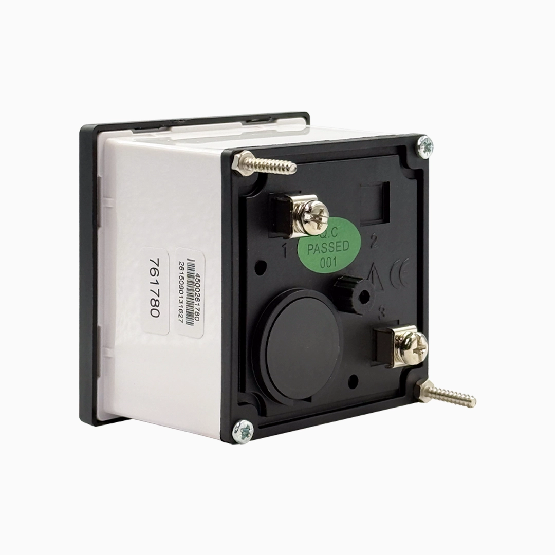 AMPERIMETRO AC 50A INDIRECTO, H.MOVIL C/ESC. 72X72 CLASE 1.5 - Imagen 3