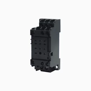 BASES ENCHUFABLES PARA RELES JZX-22F, 3 CONTACTOS, DIMENSIONES 72X23X31