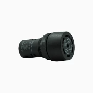 BOCINA COMPACTA, Ø22MM, 24VAC/DC, NEGRO