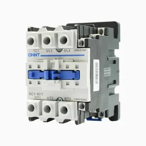 CONTACTOR NC1, 40A 3P+1NA+1NC; 22KW (AC3/380V), CONTROL 220 VAC