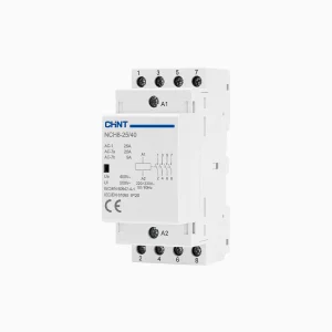 CONTACTOR MODULAR 230VAC 25A, 16KW AC1, 4NA