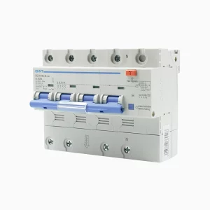 INTERRUPTOR RCBO 3P+N 63A 30MA CLASE A 6KA CURVA C DZ158LE
