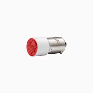 LED BA9S, 24 VAC/DC, ROJO