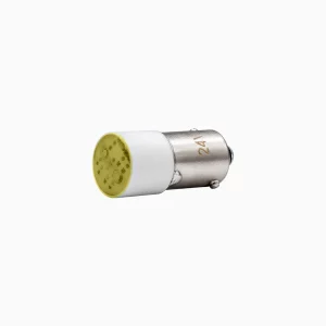 LED BA9S, 24 VAC/DC, AMARILLO