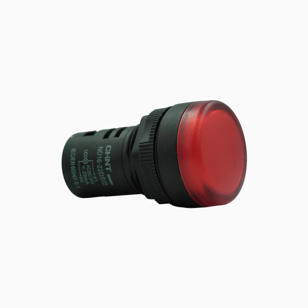 PILOTO COMPACTO IP65 Ø22MM 24VAC/DC ROJO C/ LED