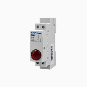 PILOTO LED A RIEL DIN COLOR ROJO 24 VAC/DC, IP20