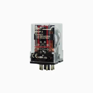 RELE OCTAL MK-2P, BOB 24VDC, 2NA/NC,10A, C/INDICADOR MECAN.