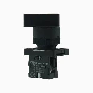 SELECTOR MANILLA LARGA PLASTICO 2 POS FIJAS (0-1),1NA