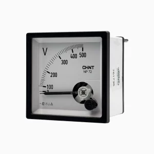 VOLTIMETRO, 0 - 500 VCA, 50HZ, 72X72MM, .
